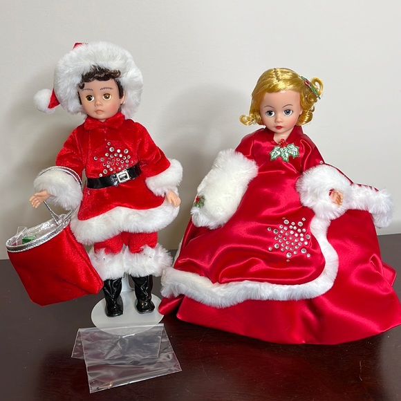 Madame Alexander Accessories - Madame Alexander’s 10” White Christmas Set #15380